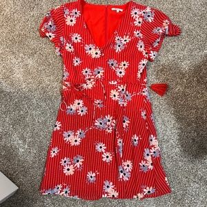 Madewell flowered dress